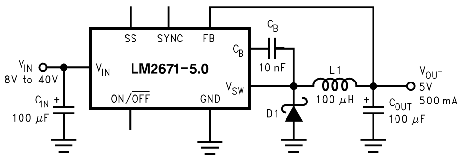 LM2671M-5.0 NOPB